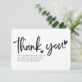 結婚式のフラットサンキューカード セーブザデート (スタンド正面)