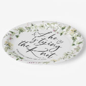 結婚式のブライズシャワー プレート (アングル)