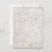 結婚式のブライダルパーティの新婦付添人の提案カード サンキューカード (裏面)