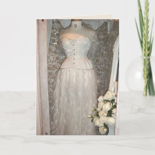 結婚式のブランクカード カード (正面)