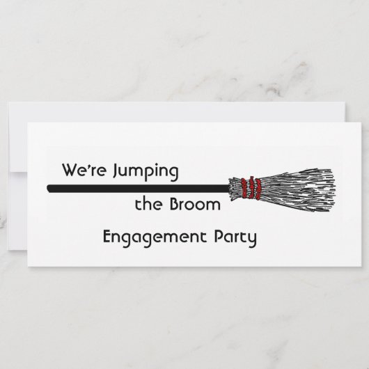 結婚式のブームに飛び乗る 招待状 (正面)