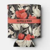 結婚式のプレゼントにぴったりなレトロな旅行用クーラー 缶クーラー (裏面)