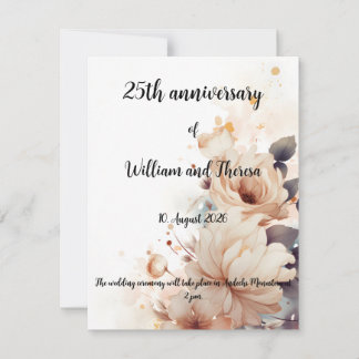 結婚式のポストカード 招待状