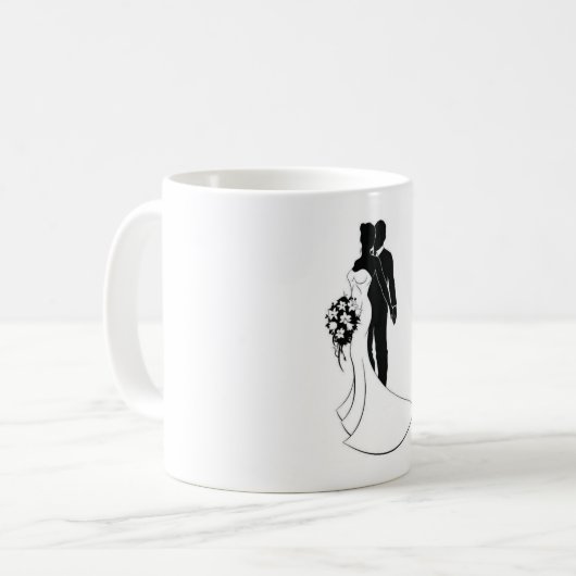 結婚式のマグカップ コーヒーマグカップ (正面左)