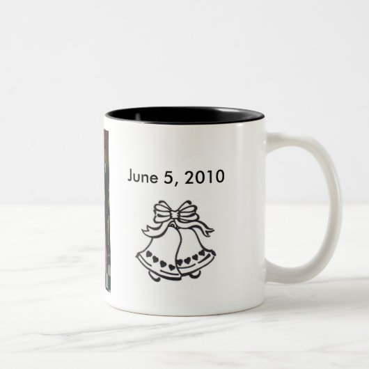 結婚式のマグ ツートーンマグカップ (右)