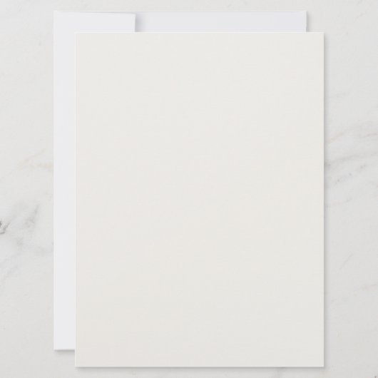 結婚式のメニュー | 象牙の芍薬とコクシジミの花 招待状 (裏面)