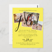 結婚式のライブ配信を見よう！ フォトウェディング ポストカード (正面/裏面)