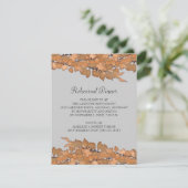 結婚式のリハーサルディナー招待状 招待状 (スタンド正面)