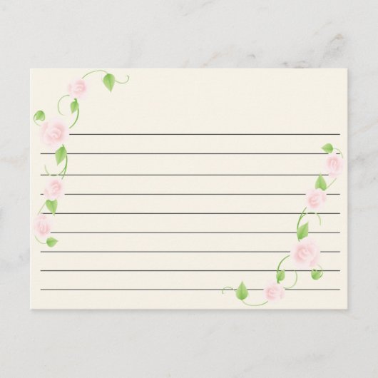 結婚式のレシピ ポストカード (正面)