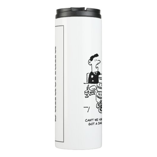 結婚式のレセプション花婿はダーツマッチを持っている タンブラー (裏面)