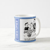 結婚式のレセプション花婿はダーツマッチ コーヒーマグカップ (正面右)