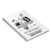 結婚式のレセプション花婿はダーツマッチ ノートブック (右側)