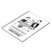 結婚式のレセプション花婿はダーツマッチ ノートブック (左側)