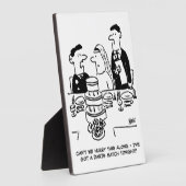 結婚式のレセプション花婿はダーツマッチ フォトプラーク (側面)