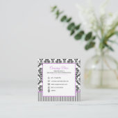 結婚式の主催者の名刺 スクエア名刺 (スタンド正面)