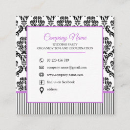 結婚式の主催者の名刺 スクエア名刺