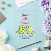 結婚式の予告状 おもしろいデザイン アクリル招待状 (インサイチュ (ウェディング))