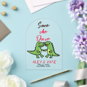 結婚式の予告状(おもしろくて可愛い) アクリル招待状 (インサイチュ (ウェディング))