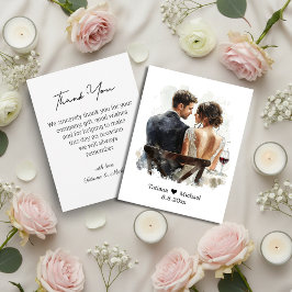 結婚式の予算サンクスギフト ノートカード