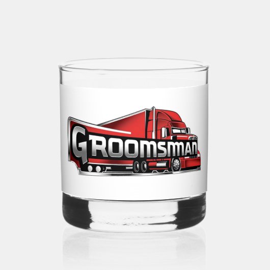 結婚式の介添え人 トラックの運転手 ウイスキーグラス (正面)