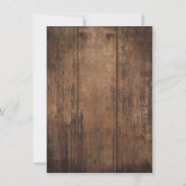 結婚式の付属カード 招待状 (裏面)