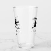 結婚式の仲の良い恋人同士の無限|カスタムのカップルの名前 タンブラーグラス (右)