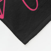 結婚式の仲間たち フリースブランケット (角)