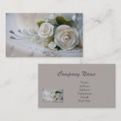 結婚式の企業の名刺 名刺 (正面/裏面)