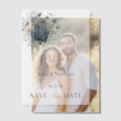 結婚式の保存日ヴェラムオーバーレイ ベラム紙招待状 (オフセット (カップル))