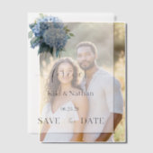 結婚式の保存日ヴェラムオーバーレイ ベラム紙招待状 (オフセット (カップル))
