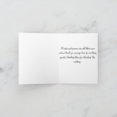 結婚式の写真ありがとう サンキューカード (内部)