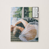 結婚式の写真のパズル ジグソーパズル (縦)