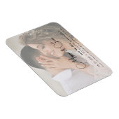 結婚式の写真の台本名 ウェディング セーブ・ザ・デート マグネット (右側)