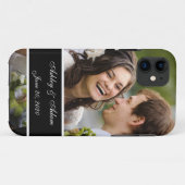 結婚式の写真の記念品 Case-Mate iPhoneケース (裏面(横))