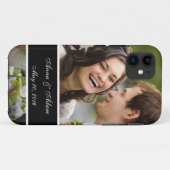 結婚式の写真の記念品 Case-Mate iPhoneケース (裏面(横))