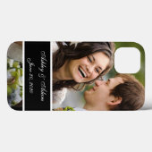 結婚式の写真の記念品 Case-Mate iPhoneケース (裏面 (横))