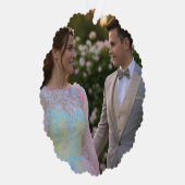 結婚式の写真をカスタマイズ追加 オーナメントカード (右)