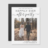 結婚式の写真を使ったSave the Dateのお知らせ (正面/裏面)