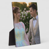 結婚式の写真を追加 カスタマイズ フォトプラーク (側面)