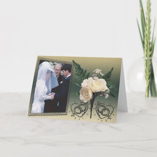 結婚式の写真カード シーズンカード (正面)