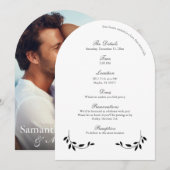 結婚式の写真招待状 招待状 (正面/裏面)