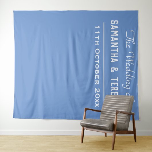 結婚式の写真用背景ウォールハンガー タペストリー (インサイチュ(横))