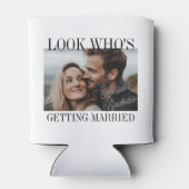 結婚式の写真 ウェディングフォト 缶クーラー (裏面)