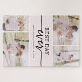 結婚式の写真 ジグソーパズル (横)