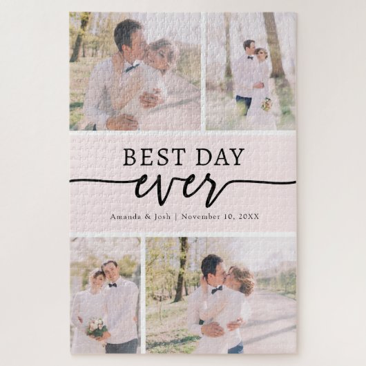 結婚式の写真 ジグソーパズル (縦)