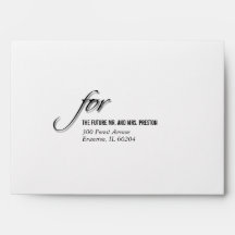 結婚式の出席封筒