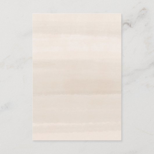 結婚式の出欠確認、ダスクフローラ エンクロージャーカード (裏面)