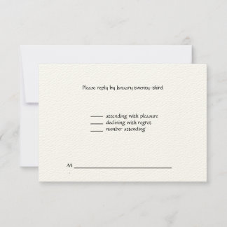 結婚式の出欠 出欠カード