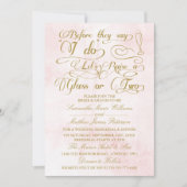 結婚式の前に乾杯をしよう 招待状 (正面)