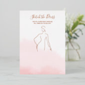 結婚式の前祝いのためのホイルカードゲーム 箔招待状 (立ち正面)